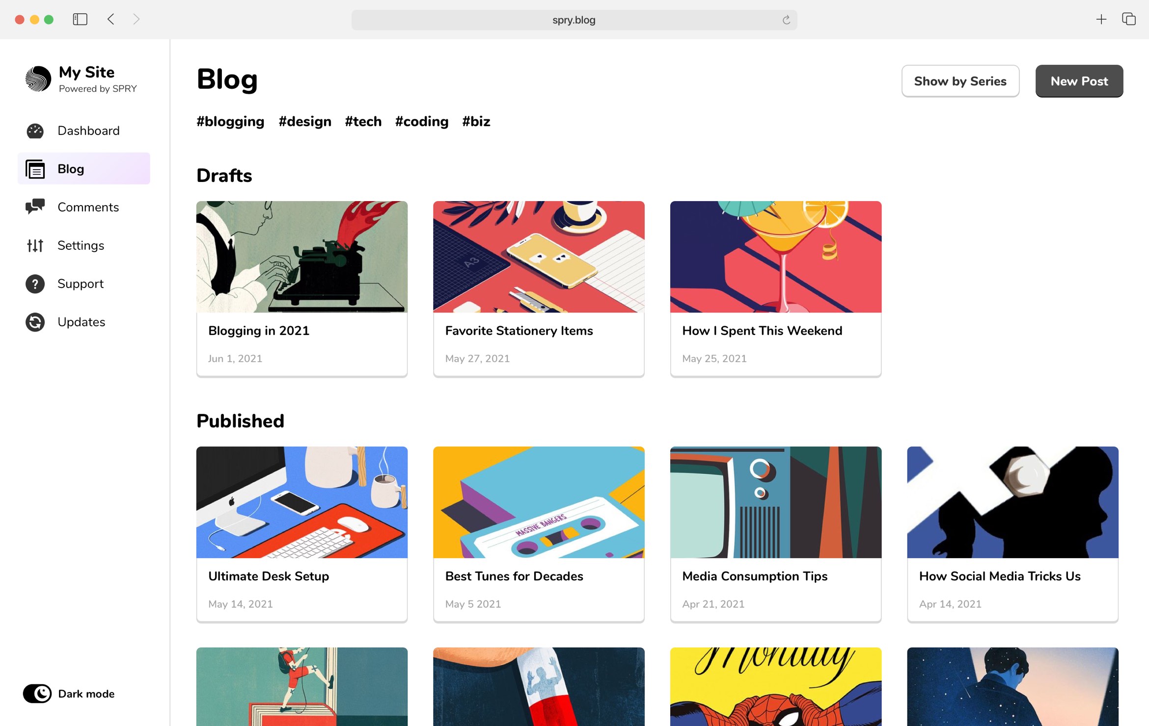 Spry - Decentralized Content Creation Tool